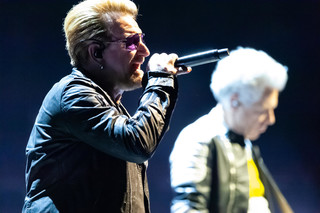 U2 performing live in Cologne on October 17th, 2015