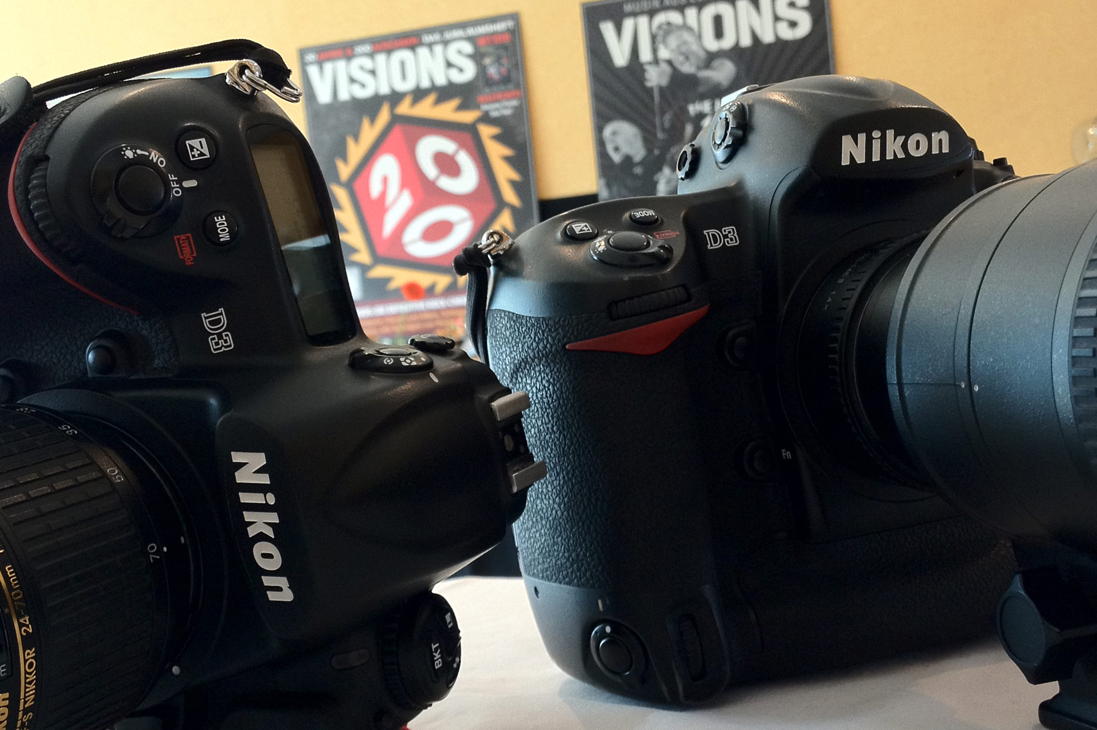 Two Nikon D3 at Rock am Ring 2012